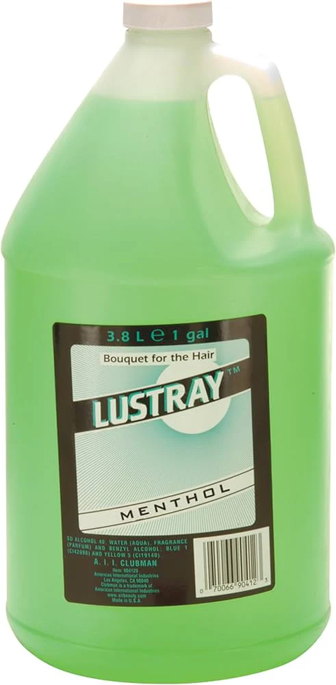 Clubman Lustray Fragrances Menthol for Face & Scalp Gallon #904130