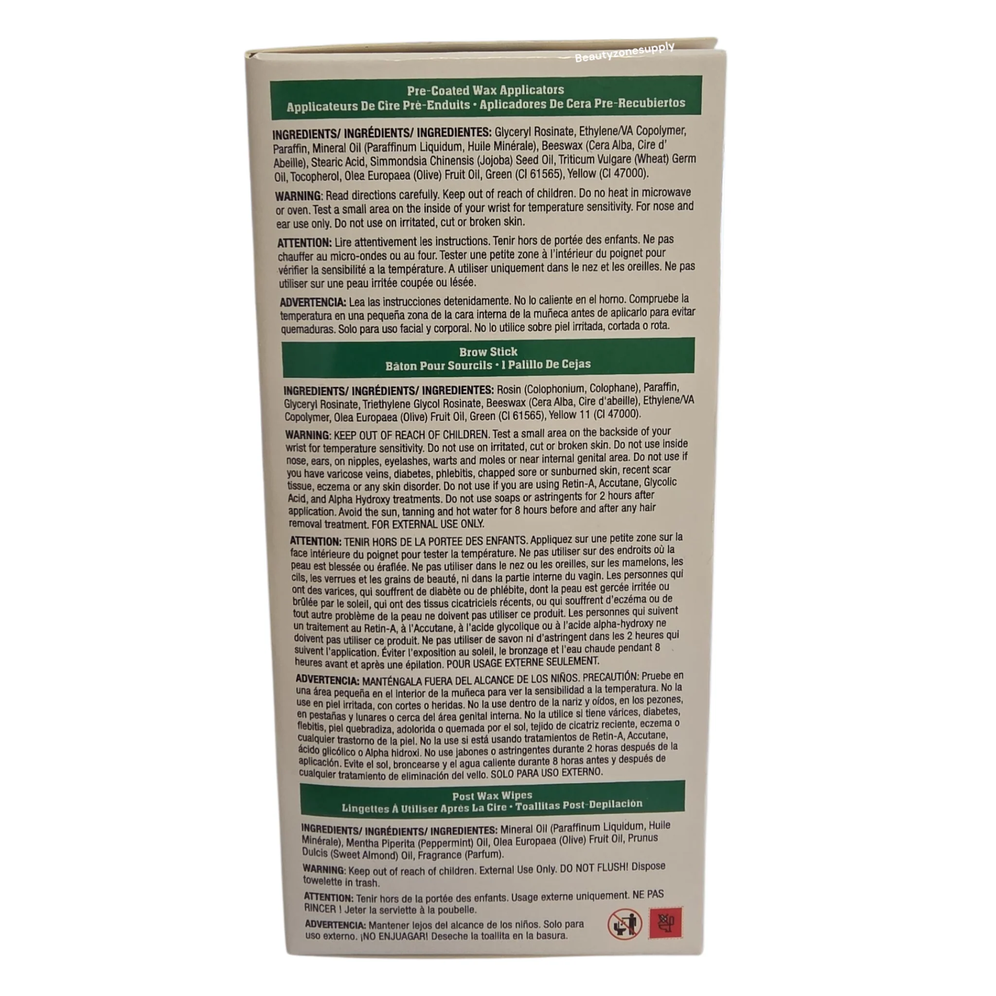 Clubman Manwax Hair Removal Kit – Ears, Nose, Brows & More - Image 5