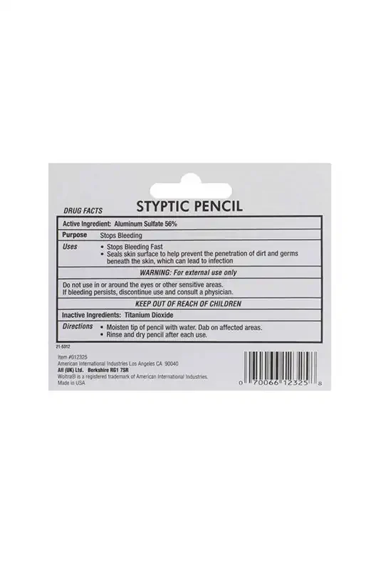 Clubman Woltra Large Styptic Pencil 012325 - Image 2