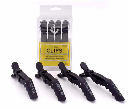 Colortrak Croc Clips Hair Sectioning Clips 4 Pack 5400