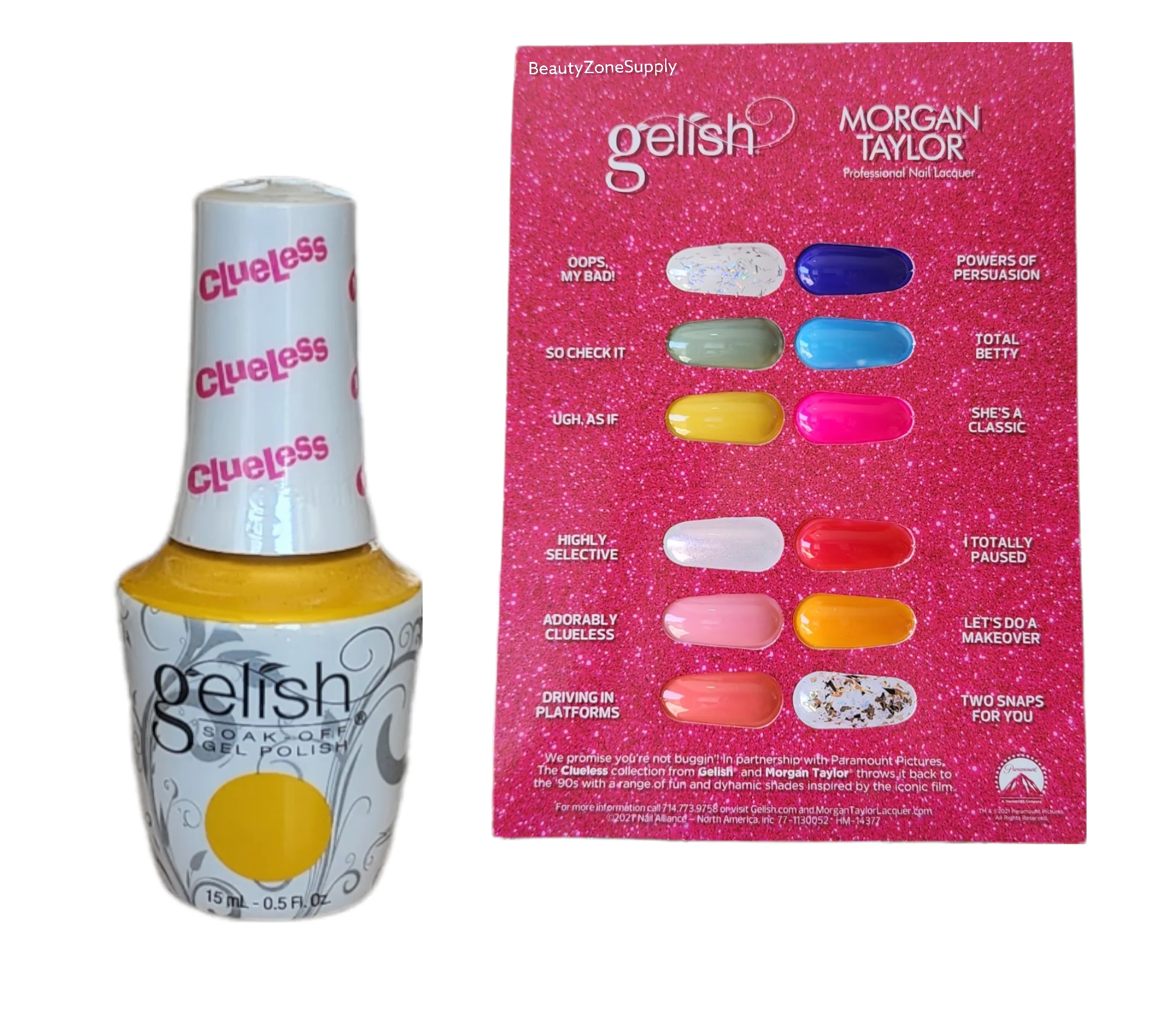 Gelish Morgan Taylor Gel Dip Lacquer Clueless 2022 Full 12 Color - Image 14