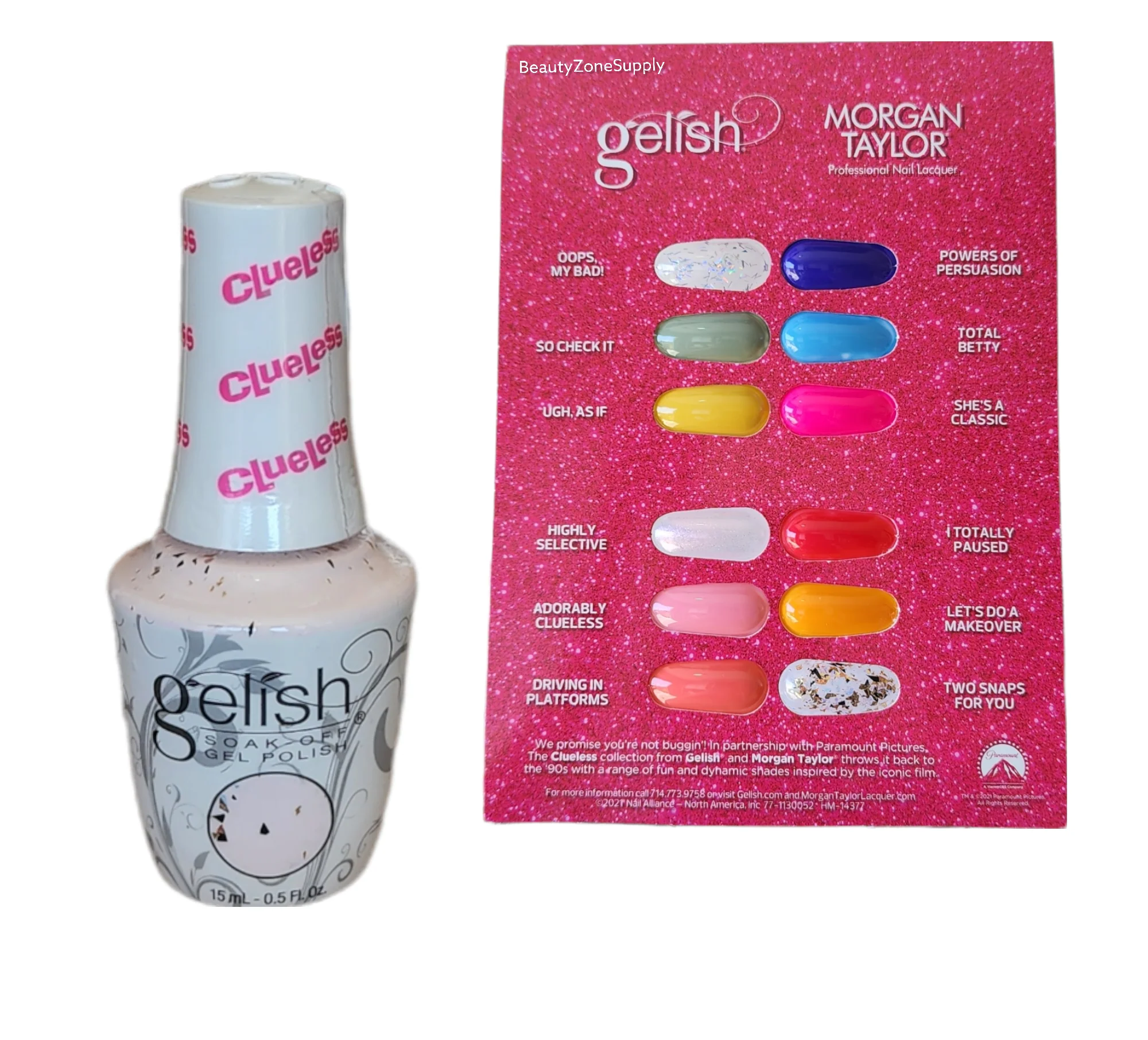 Gelish Morgan Taylor Gel Dip Lacquer Clueless 2022 Full 12 Color - Image 15