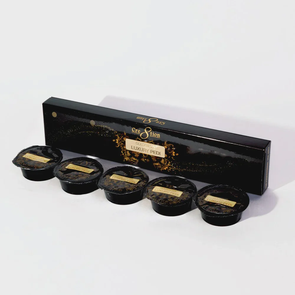 Cre8tion Luxury Golden Pedicure Spa 5 in 1