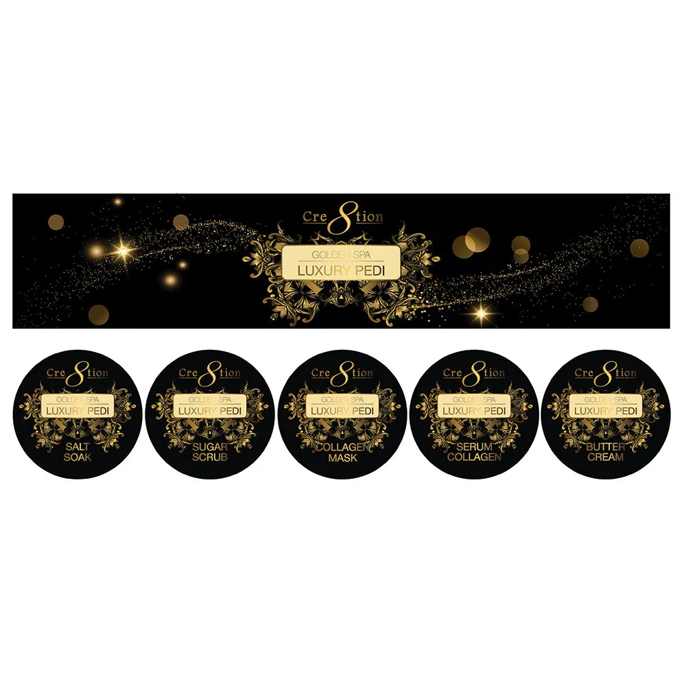 Cre8tion Luxury Golden Pedicure Spa 5 in 1 - Image 2