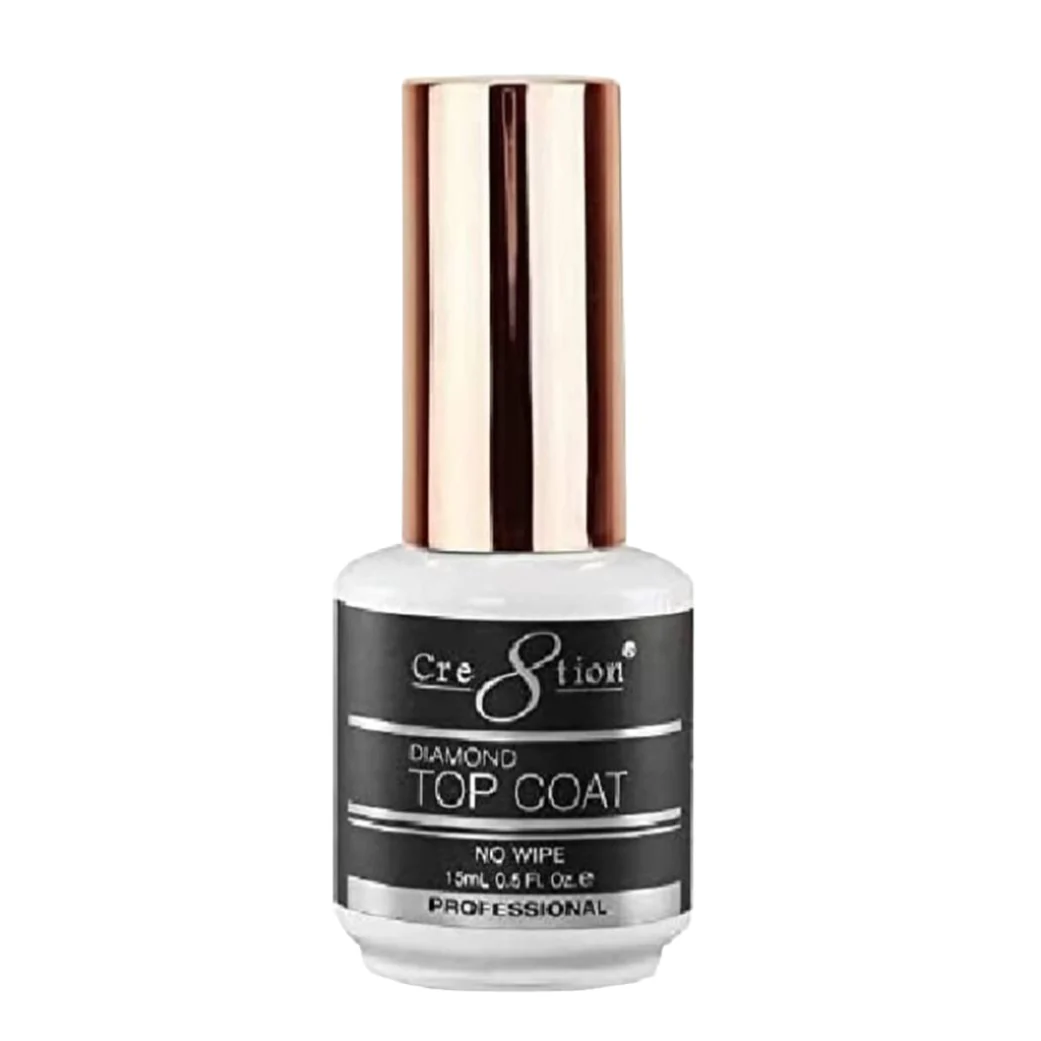 Cre8tion Gel Diamond Top Coat No wipe 0.5 oz