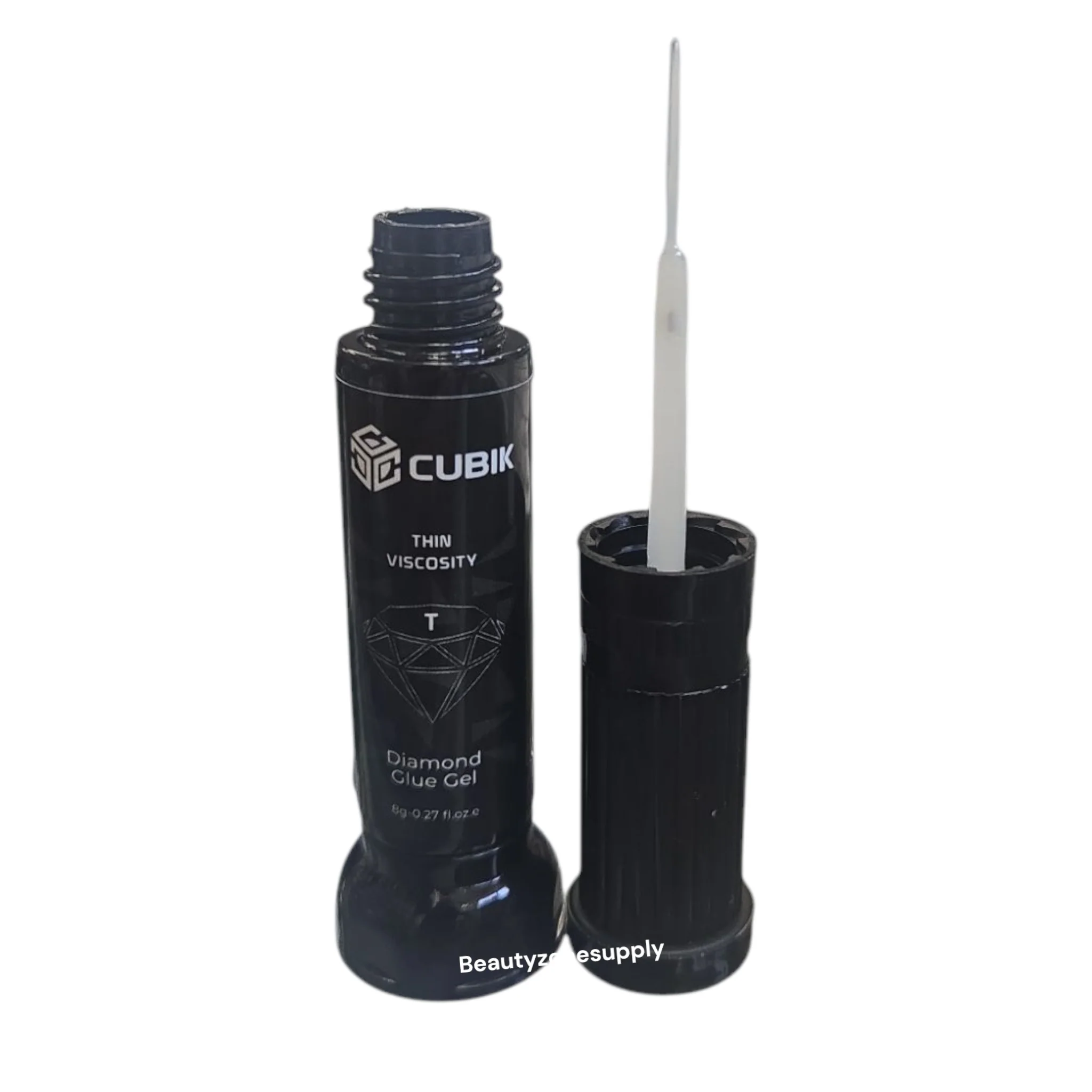 Cubik Thin Brush Rhinestone Adhesive Gel Glue 8g / 0.27 oz