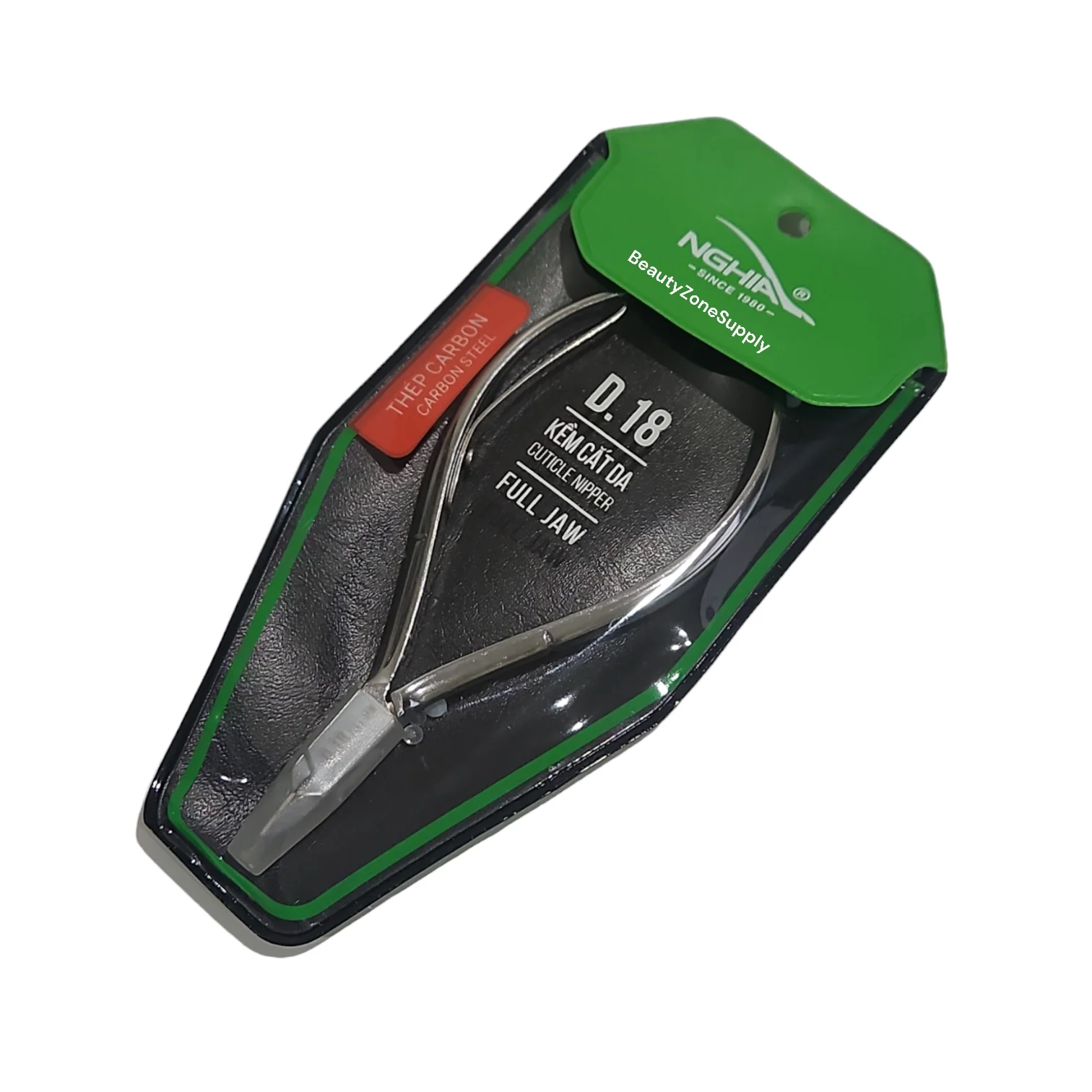 Nghia Cuticle Nipper Carbon Steel D 18 Full Jaw - Image 2