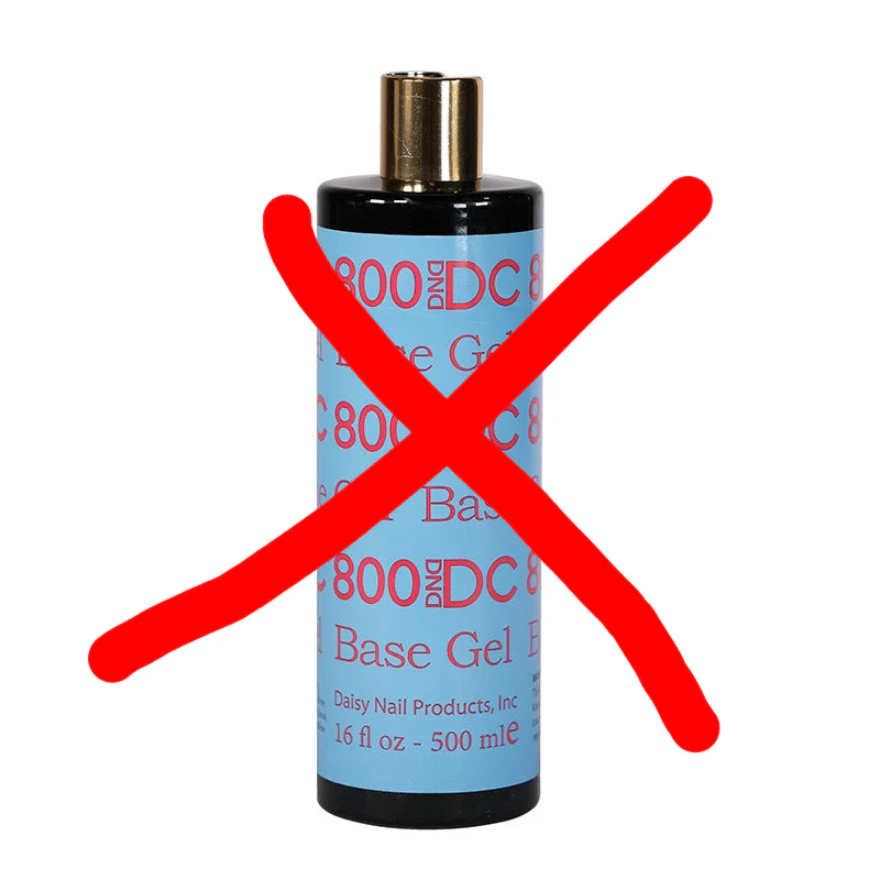 DC DND Base Coat Gel Refill 16 oz #800 - Image 3