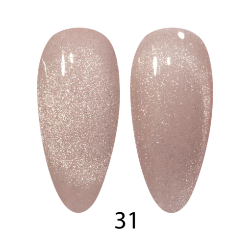 DC dnd 9D Cat Eye Creamy #31- Fossil Ice 0.5 oz - Image 2