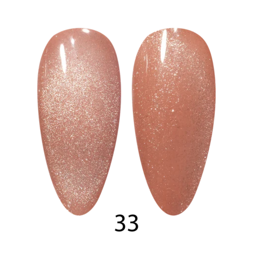 DC dnd 9D Cat Eye Creamy #33- Sunset Majesty 0.5 oz - Image 2