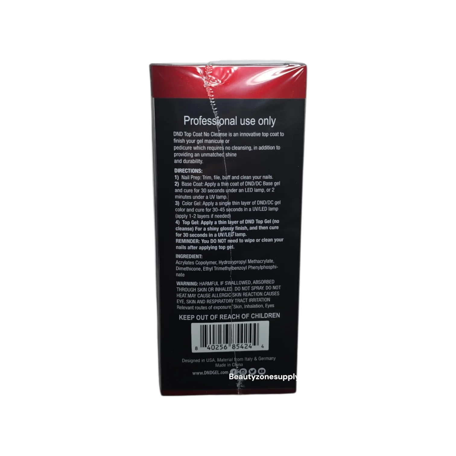 DC Top Gel Premium Super Shine Refill 8 oz - Image 3