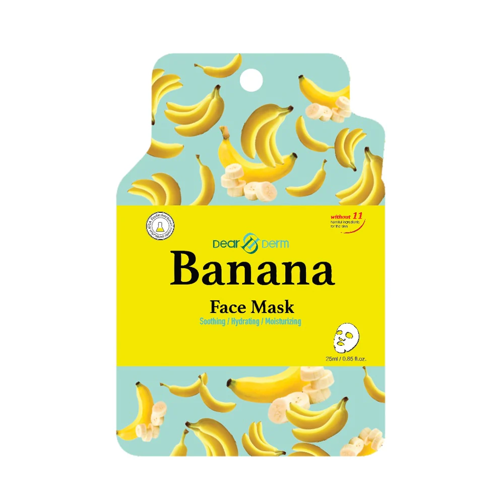 Dearderm Banana Face Mask (10pcs)