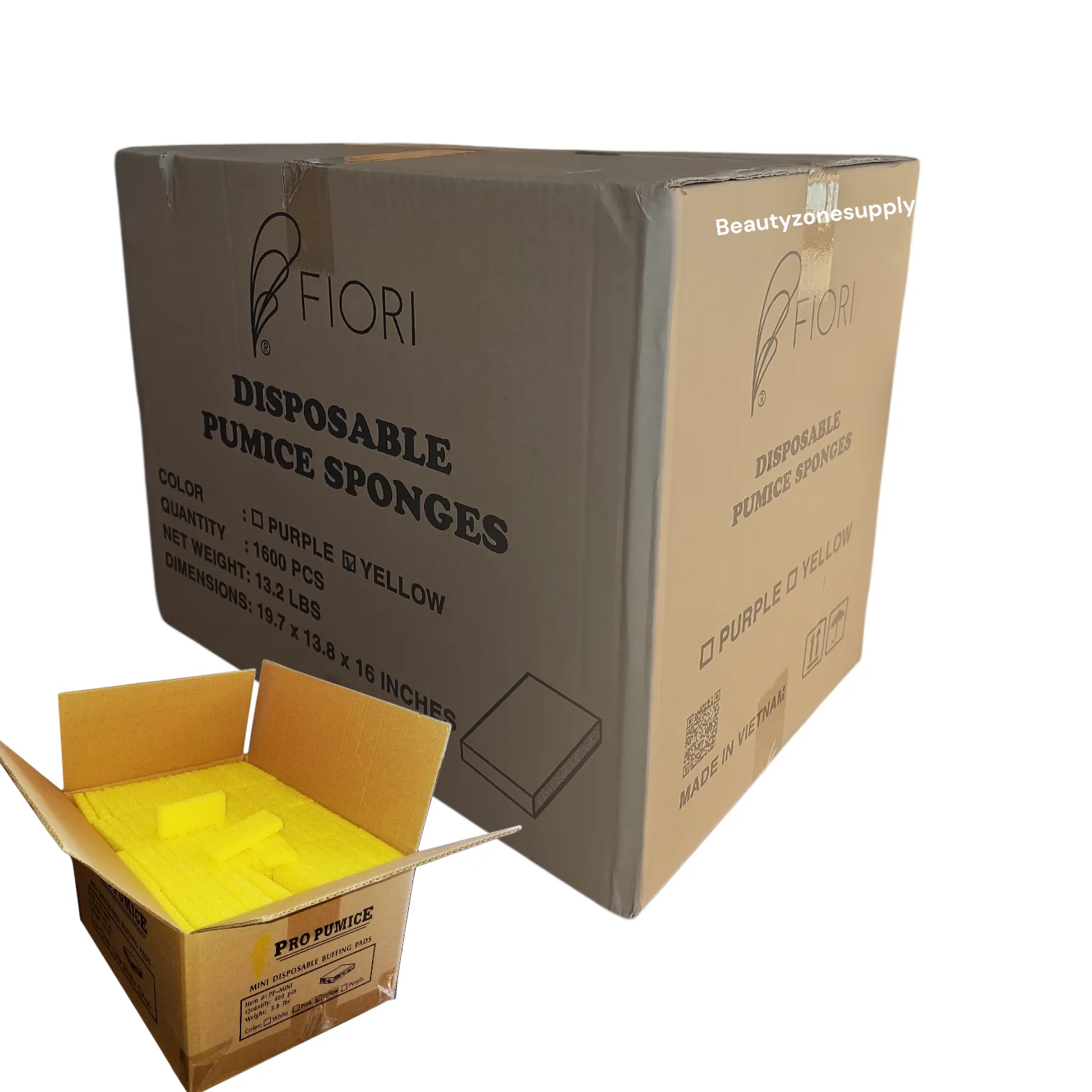 Disposable Pumice Pro Pumice Yellow Coarse 1600 pcs PW3 Case - Image 3