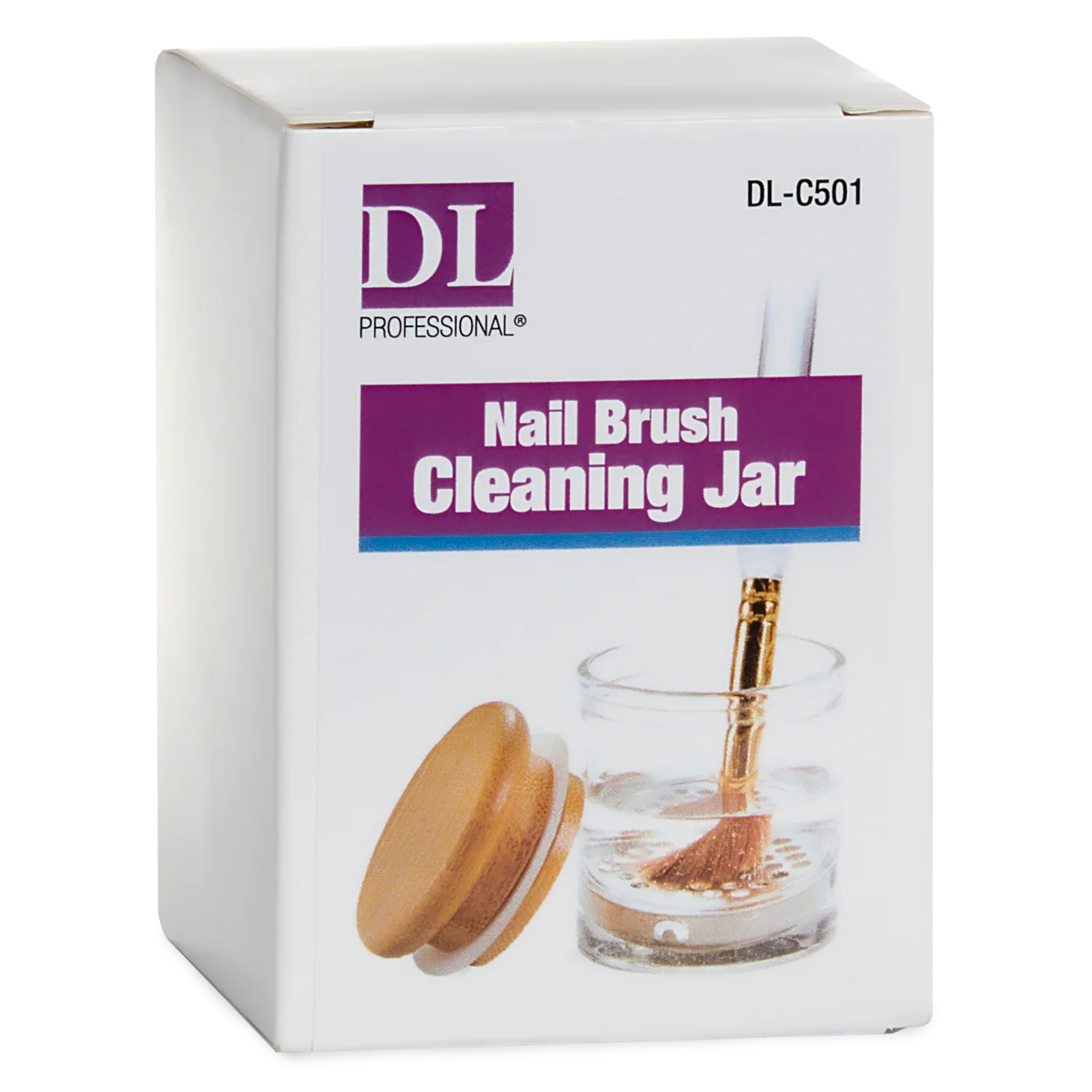 DL Pro Nail Brush Cleaning Jar DL-C501 - Image 2
