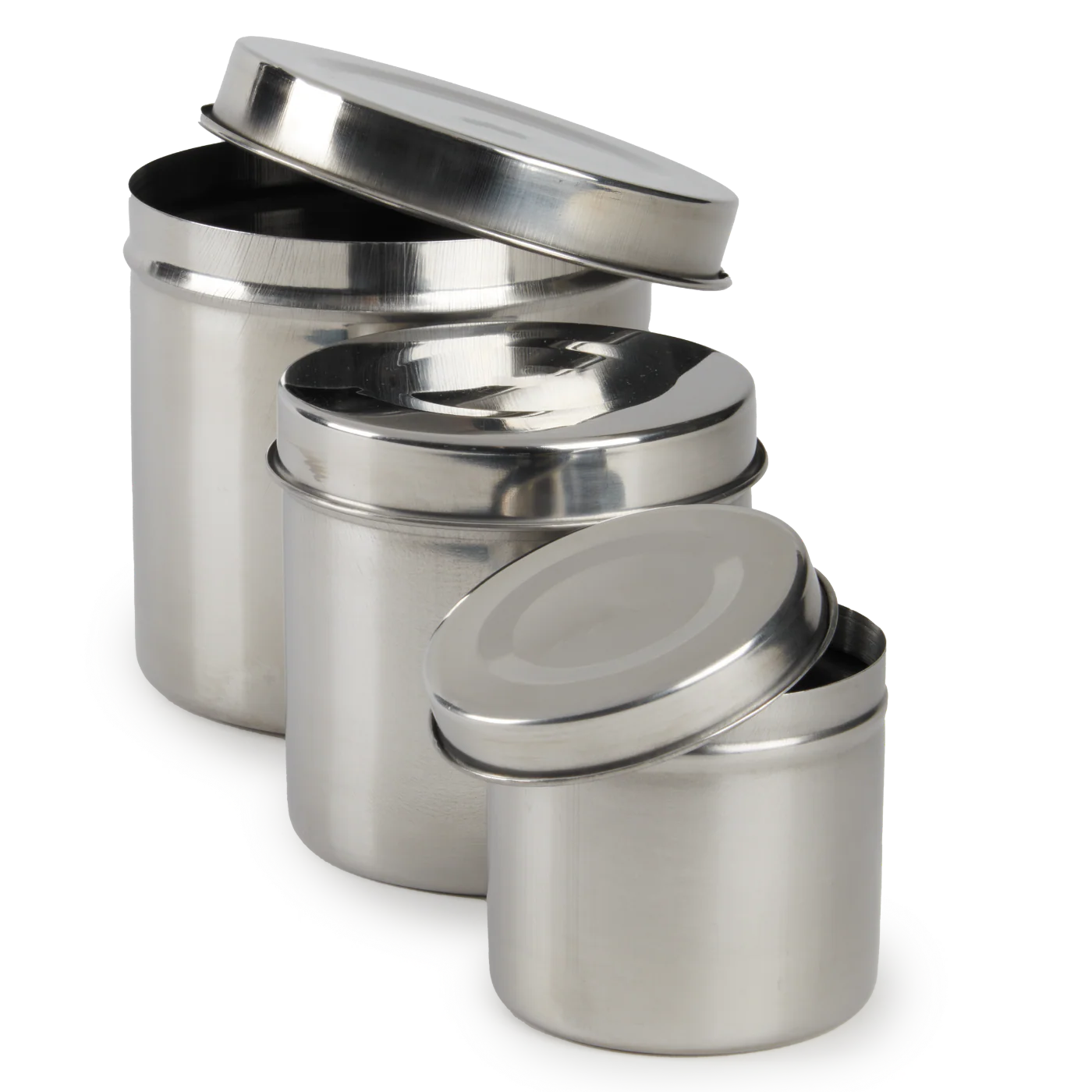 DL Pro Stainless Steel Nesting Jars - 3 pk. DL-C515 - Image 2
