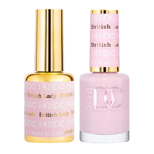 DND DC Duo Gel & Lacquer British Lady #142