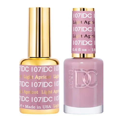 DND DC Gel Polish Duo  Light Apricot #107