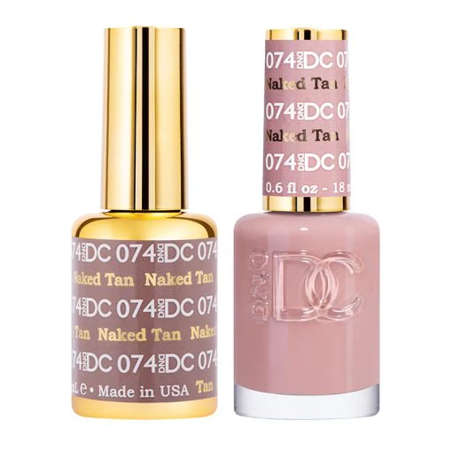 DND DC Gel Polish Duo  Naked Tan #074