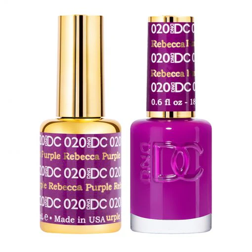 DND DC Gel Polish Duo  Rebecca Purple #020