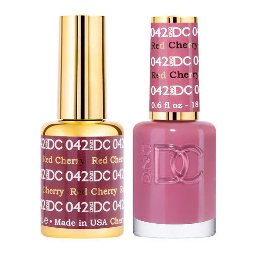 DND DC Gel Polish Duo Red Cherry #042