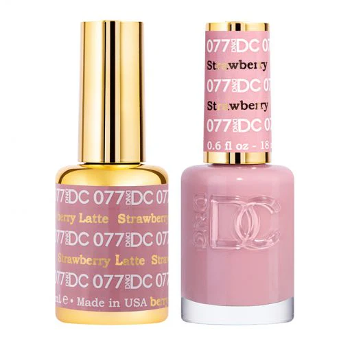 DND DC Gel Polish Duo  Strawberry Latte #077