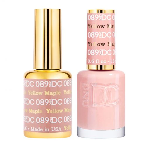 DND DC Gel Polish Duo  Yellow Maple #089