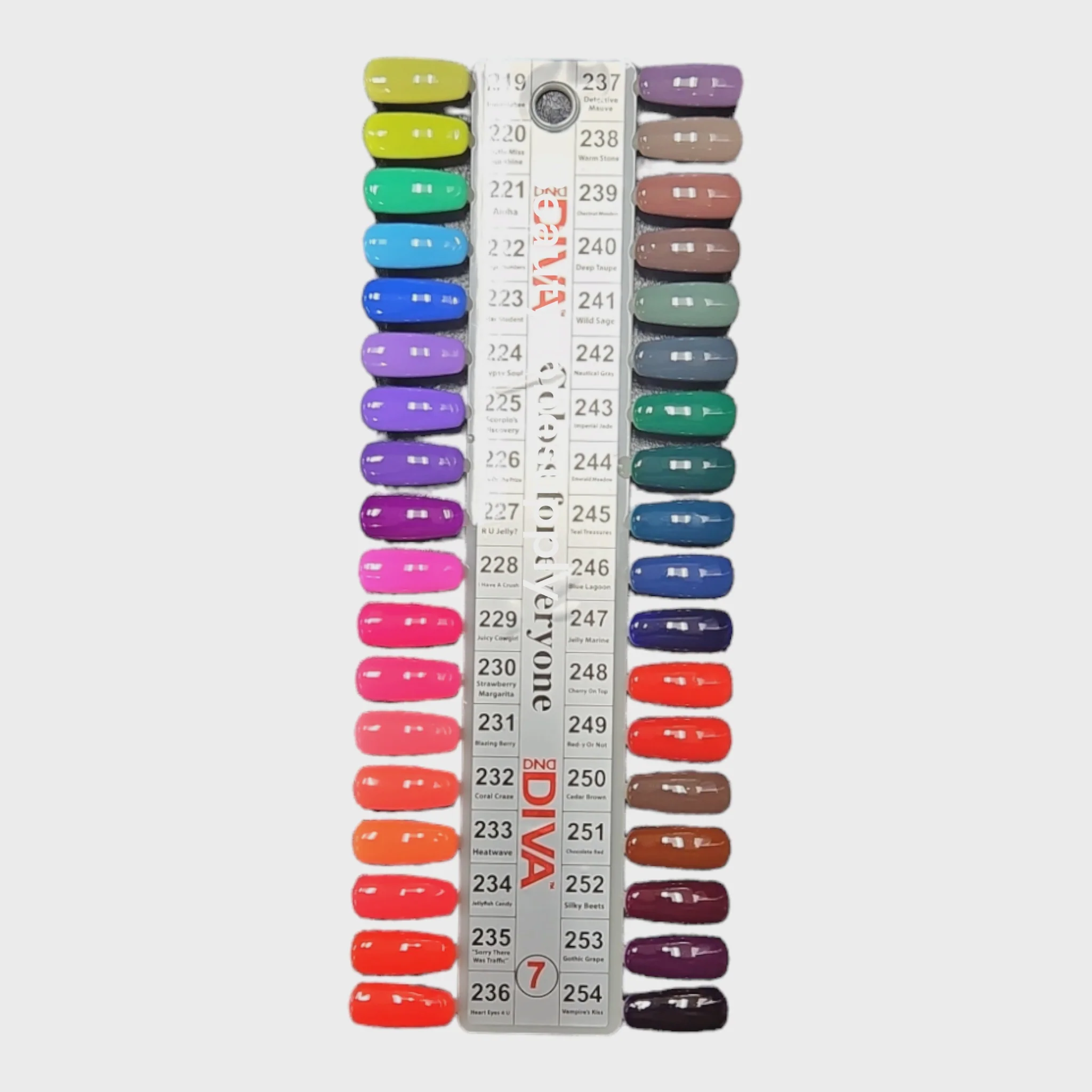 DND Diva Duo Gel & Lacquer 228 I have A crush - Image 3
