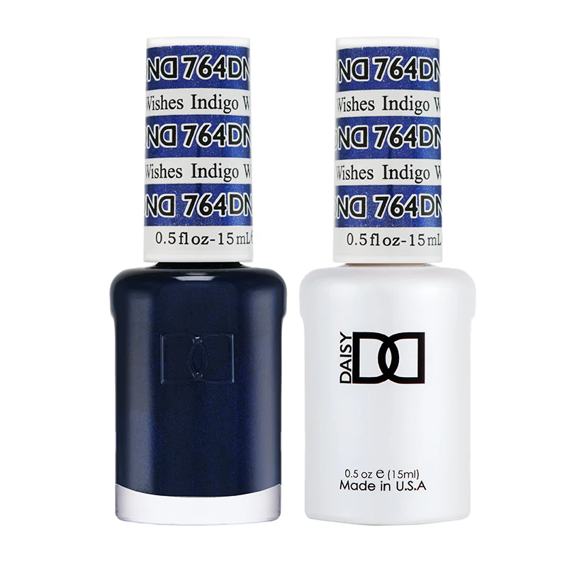 DND Duo Gel & Lacquer Indigo Wishes #764 - Image 5