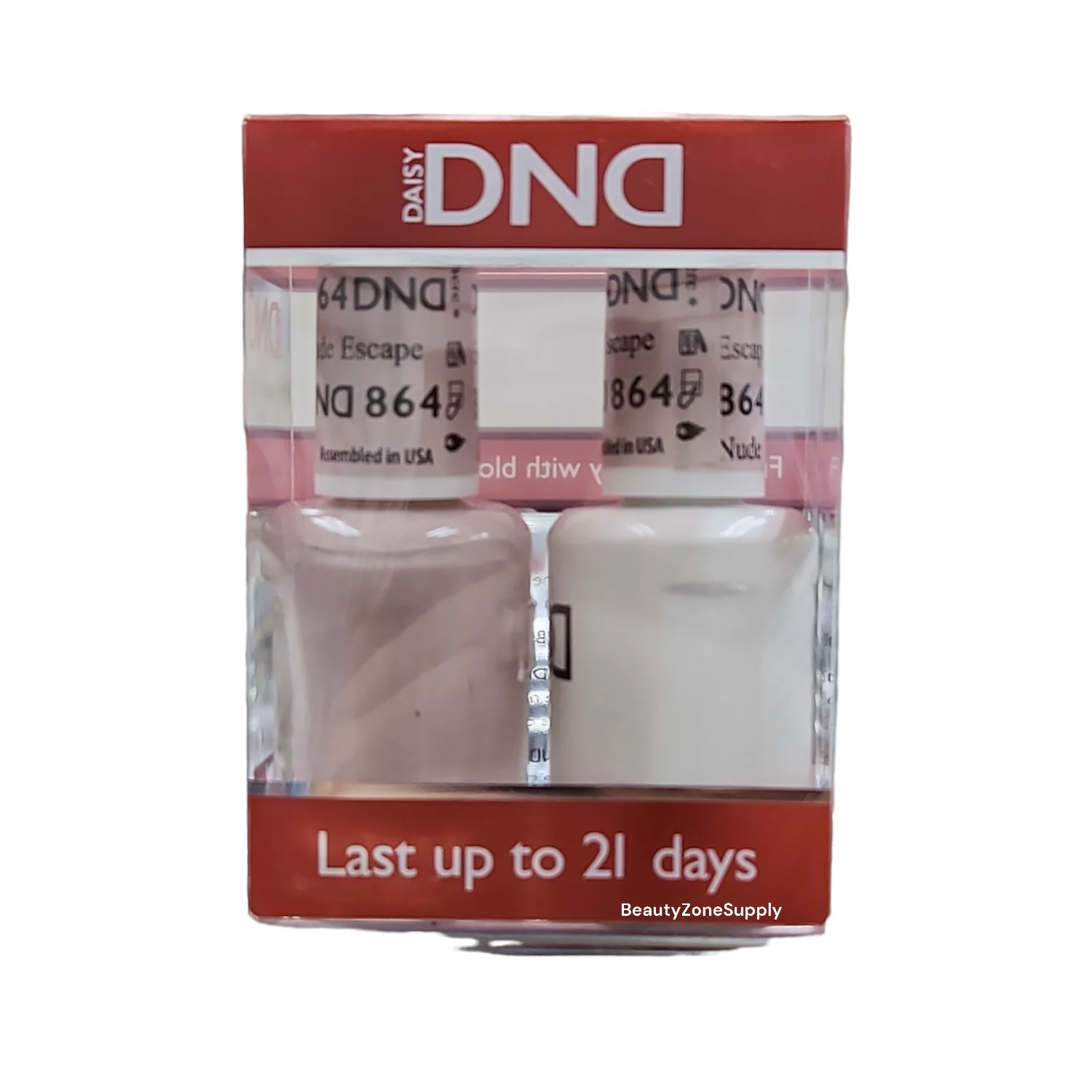 DND Duo Gel & Lacquer Nude Escape #864