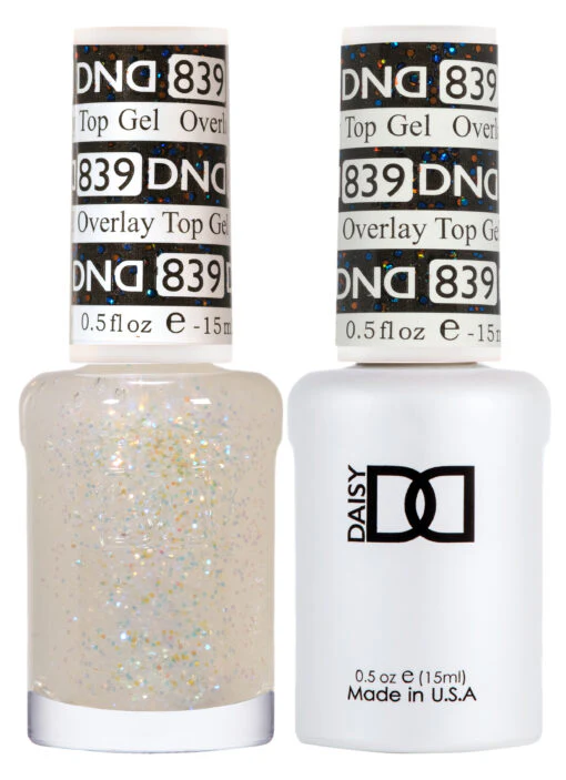 DND Duo Gel & Lacquer Overlay Top Gel #839
