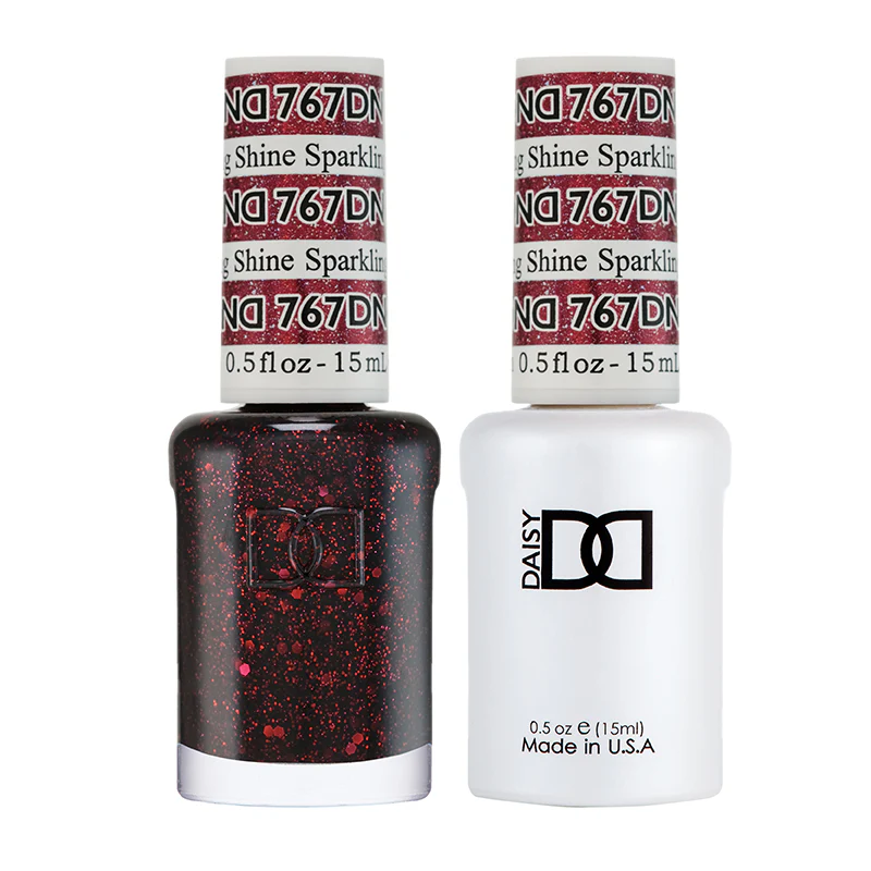 DND Duo Gel & Lacquer Sparkling Shine #767 - Image 3