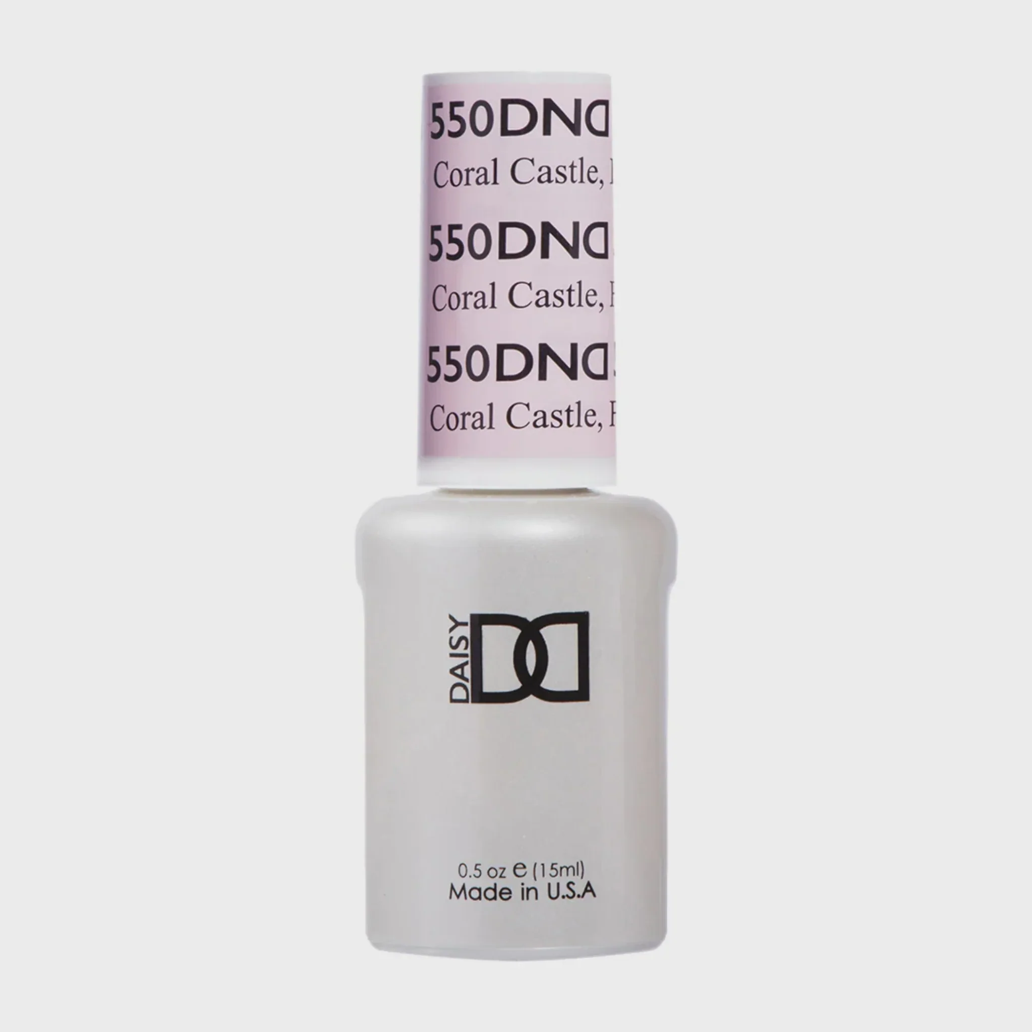 DND Gel Nail Polish Coral Castle 0.5 oz #550