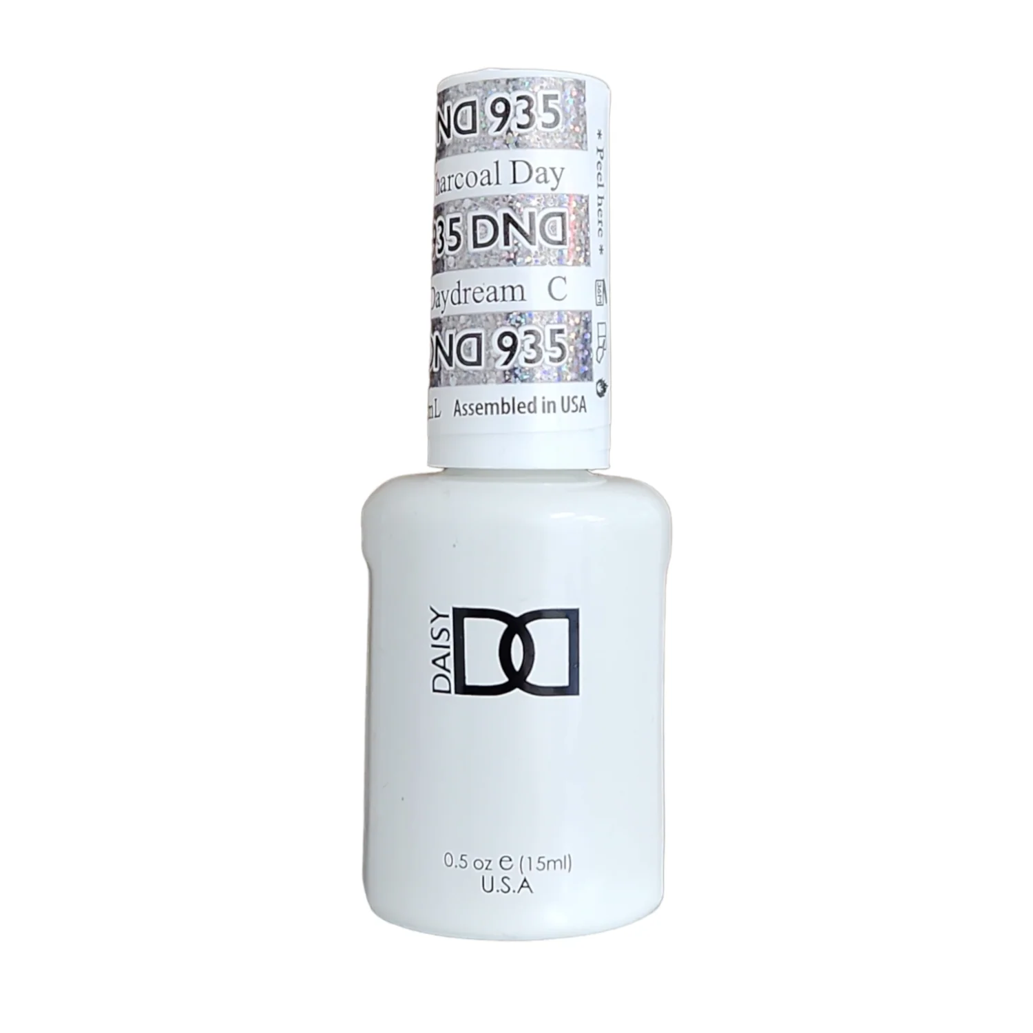 DND Gel Polish 0.5 oz Charcoal Daydream #935