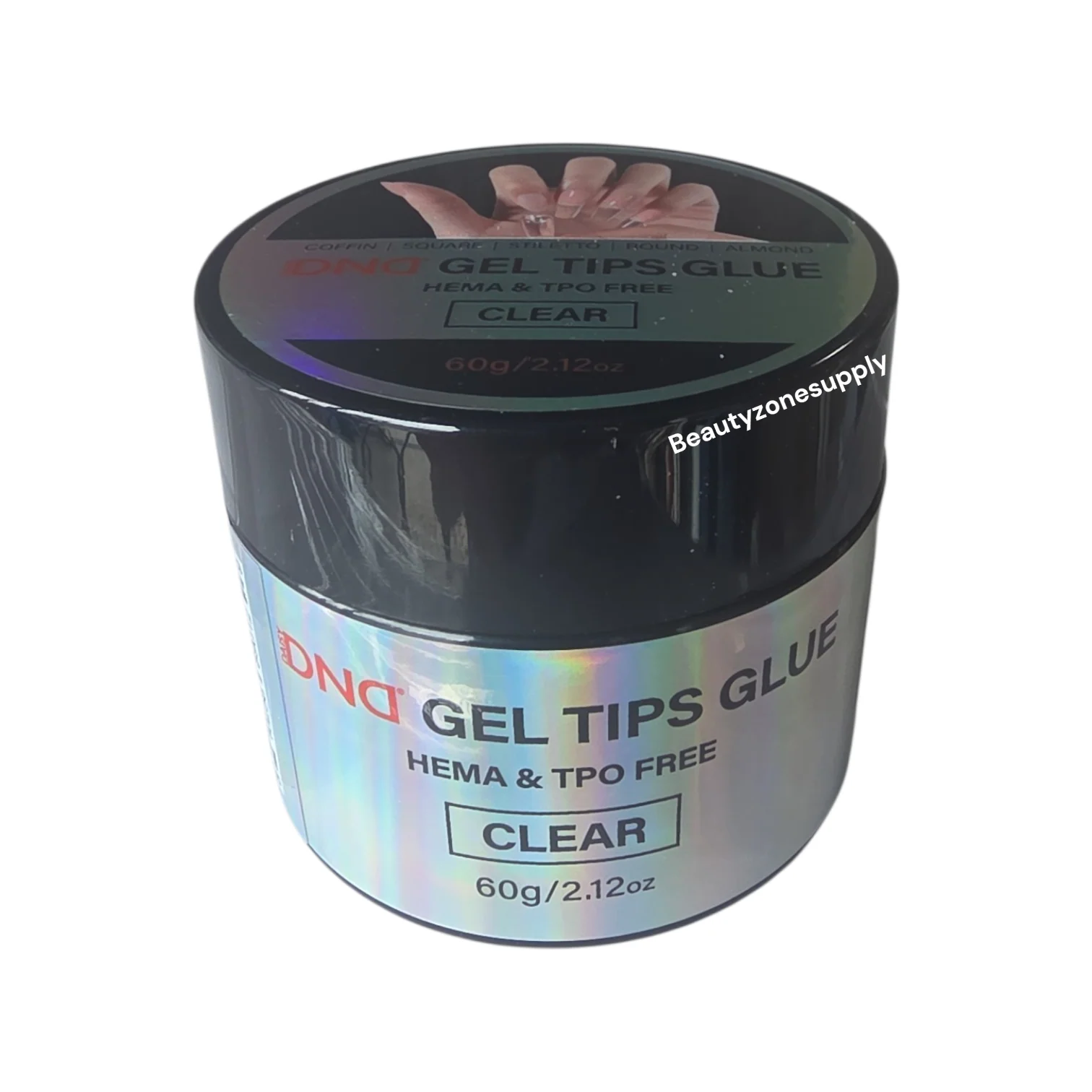 DND Soft Gel Tips E Glue Jar 2.2 fl oz #2 HEMA & TPO Free! - Image 5