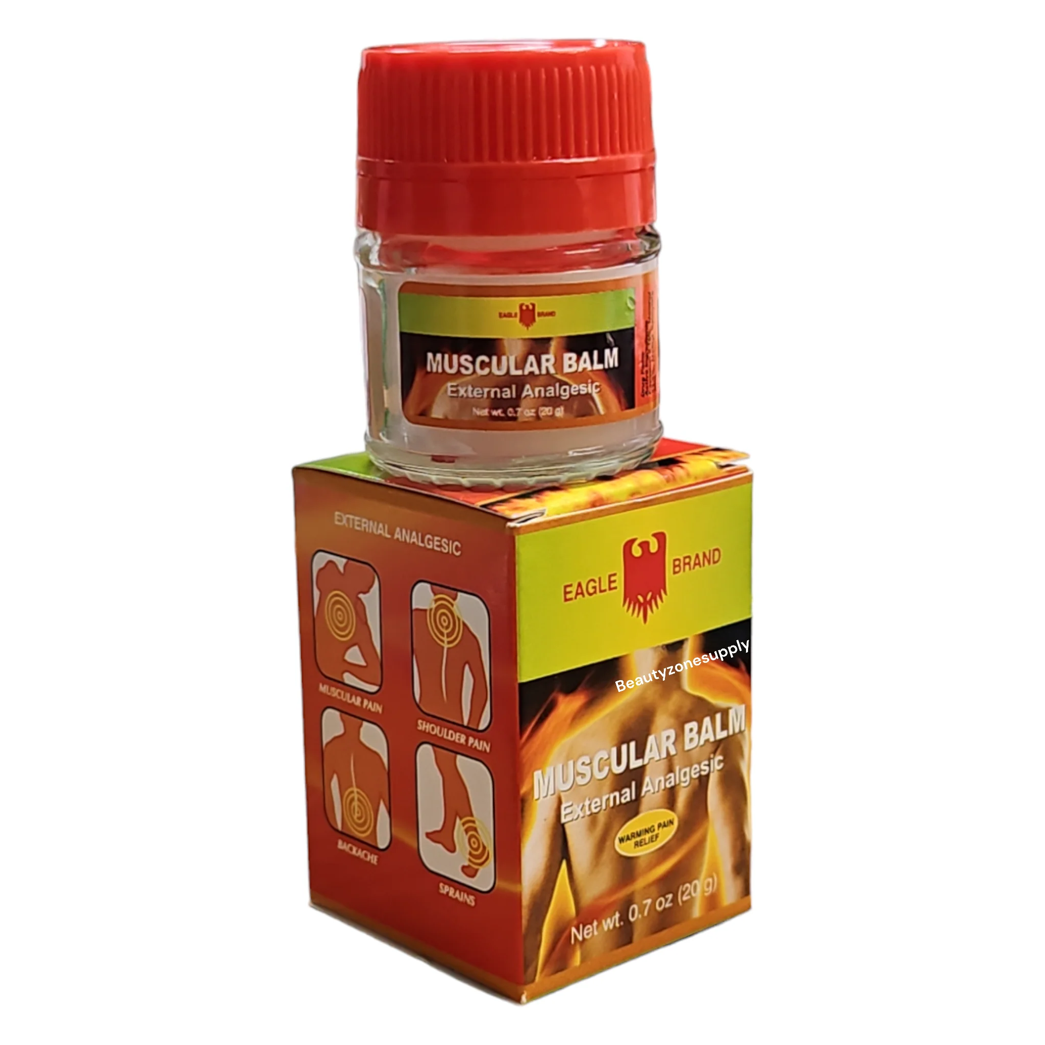 Eagle Brand Muscular Balm External Analgesic One Dozen - Image 2