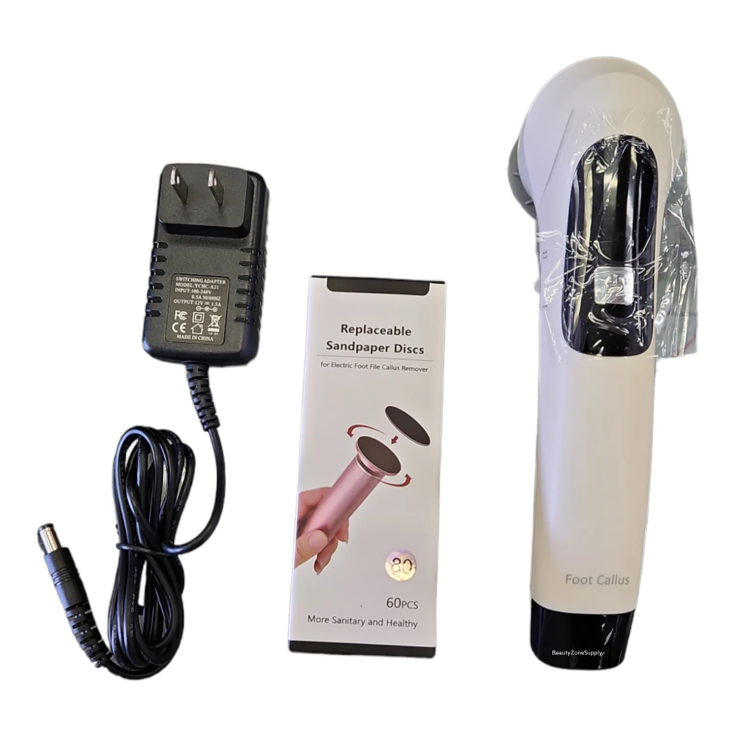 Electric Foot File Callus Remover Rechargeable Machine #FCR02 - Image 2