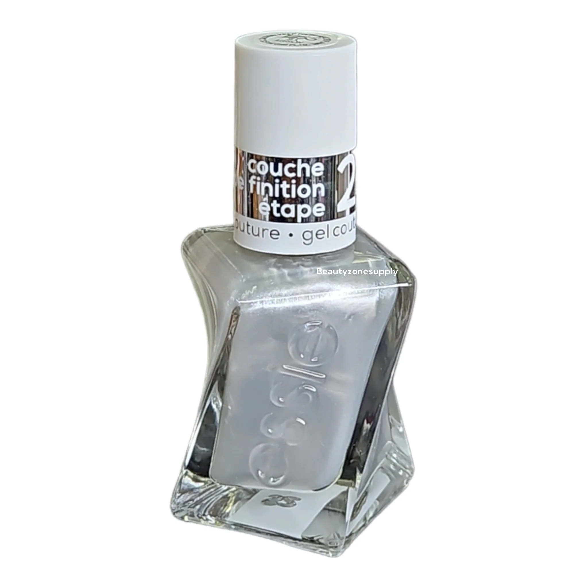 Essie Gel Couture Effect Top Coat Silk Illusion 0.46 Oz #1255 - Image 3