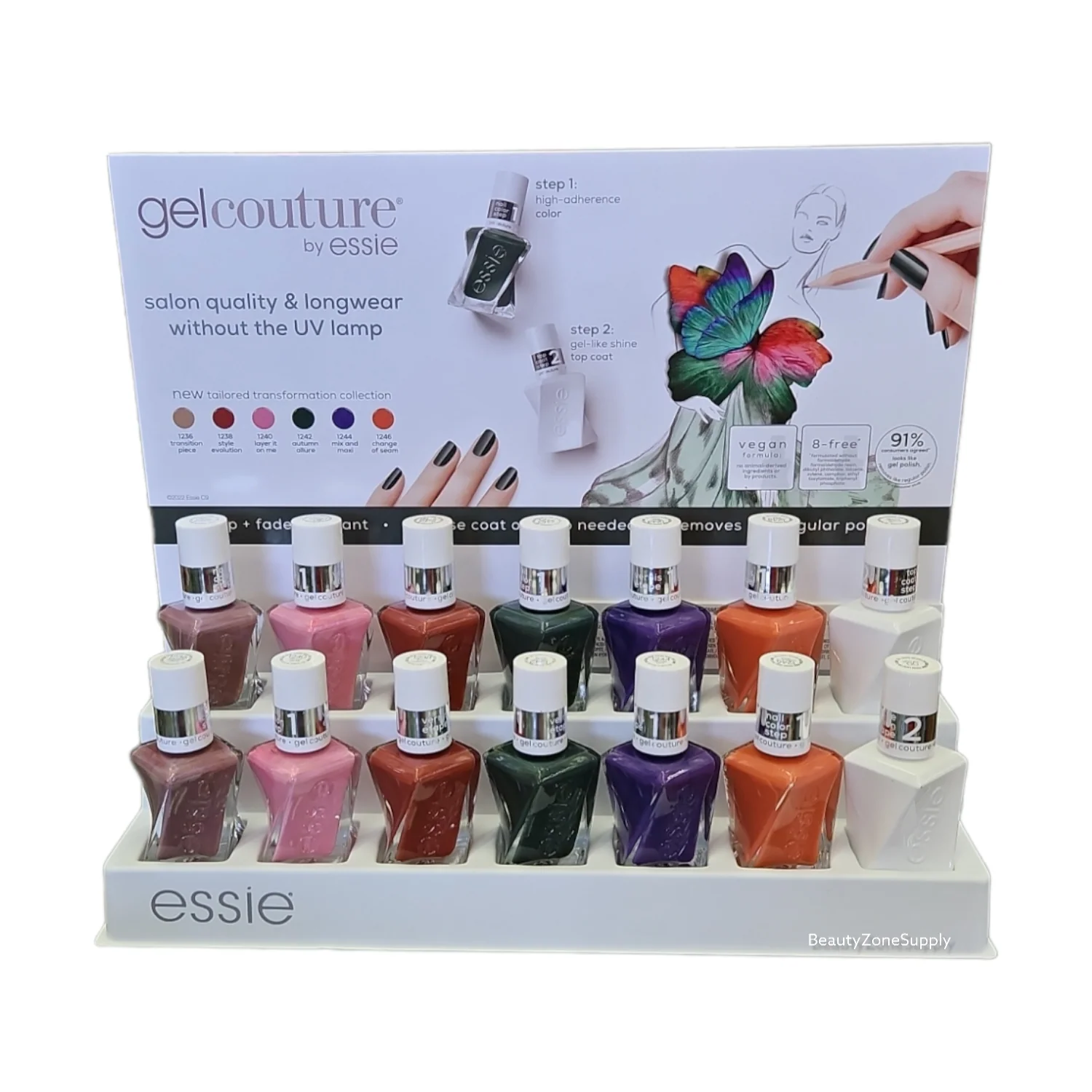 Essie Gel Couture Layer it on me 0.46 Oz #1240 - Image 2