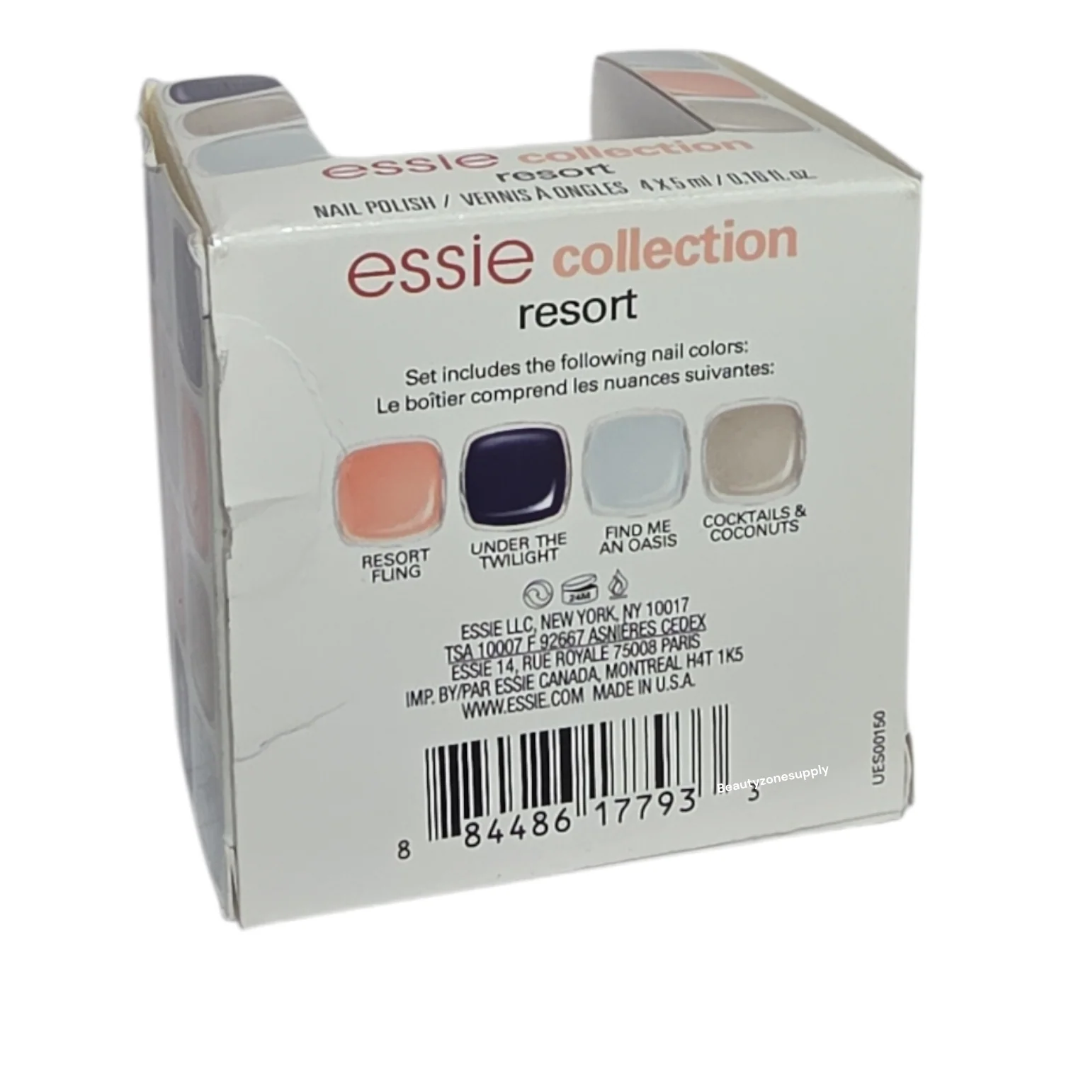 Essie Nail Polish Mini Collection Resort 4x5 ml /016 fl oz - Image 3