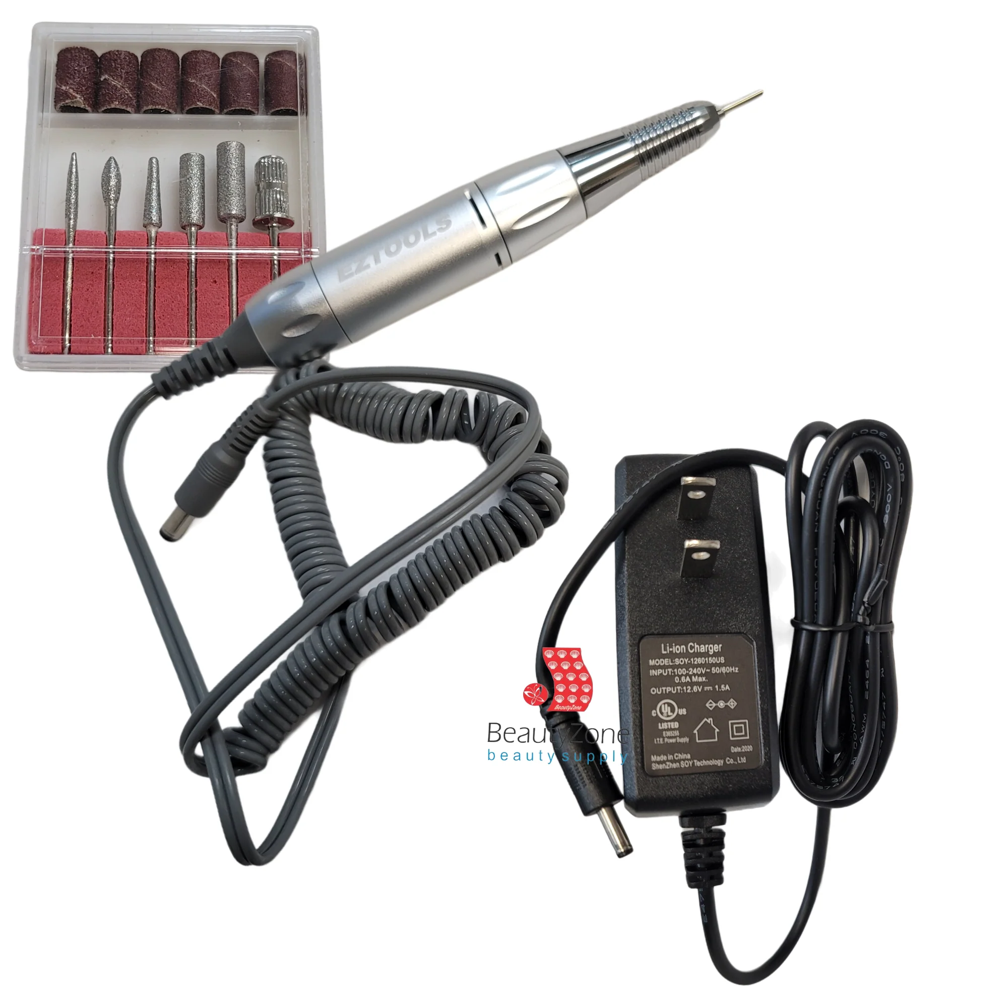 EZTOOLS Precision Nail Drill Rechargeable Machine - Image 4