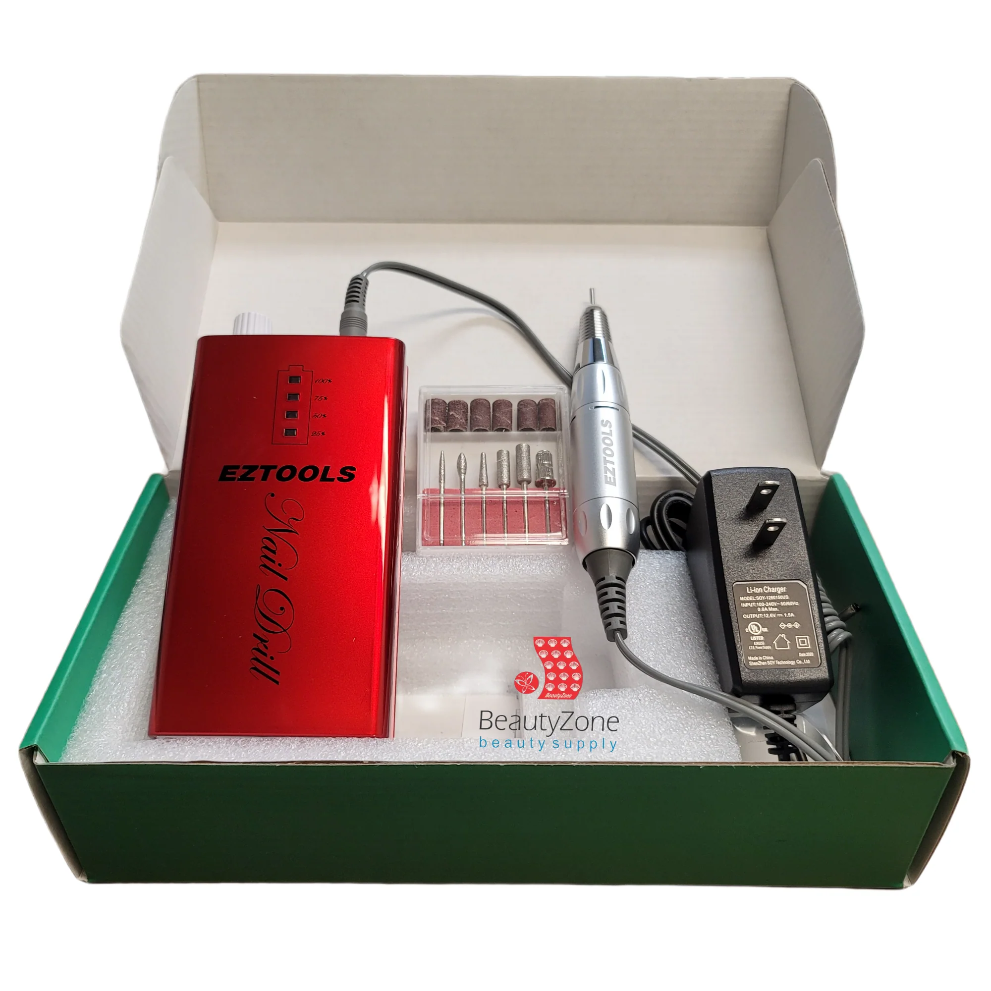 EZTOOLS Precision Nail Drill Rechargeable Machine - Image 7