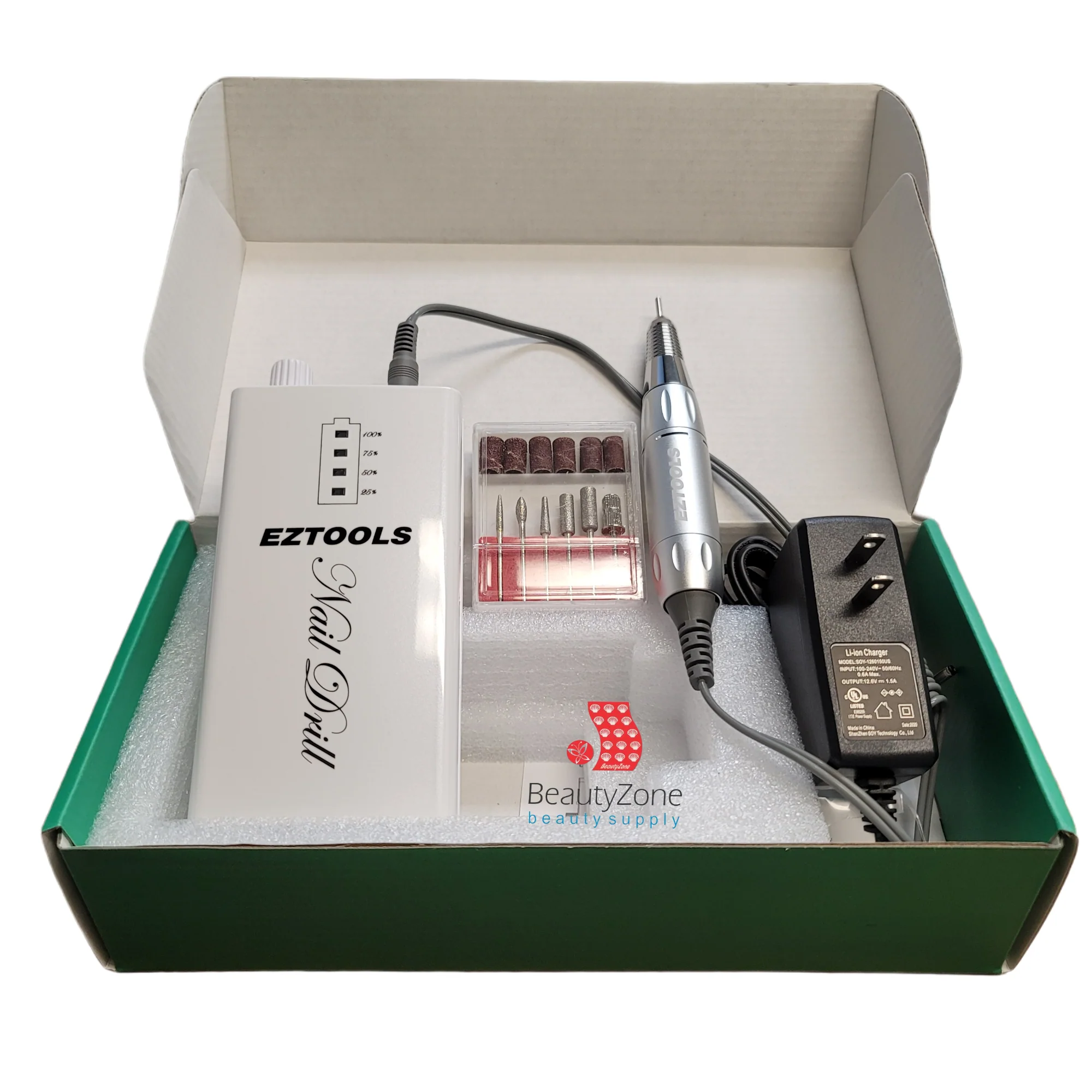 EZTOOLS Precision Nail Drill Rechargeable Machine - Image 8