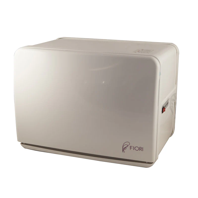 Fiori Towel warmer Cabinet 1 Door 2 Level #TW20L White - Image 2