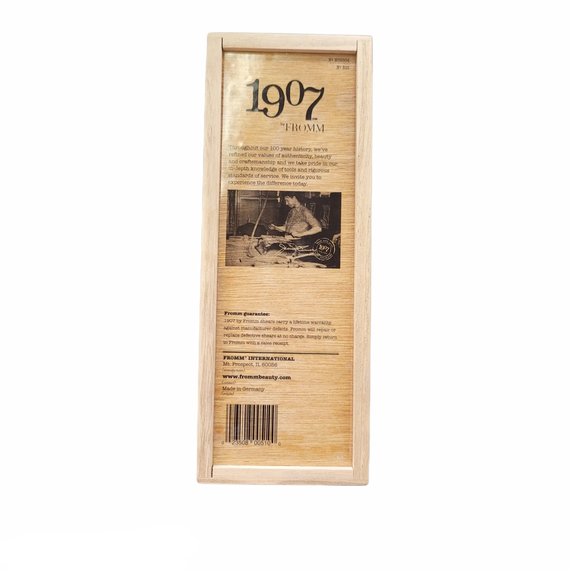 Fromm Hair Cutting Scissors 1907 5.25" Uptown Shear NCS004 - Image 6