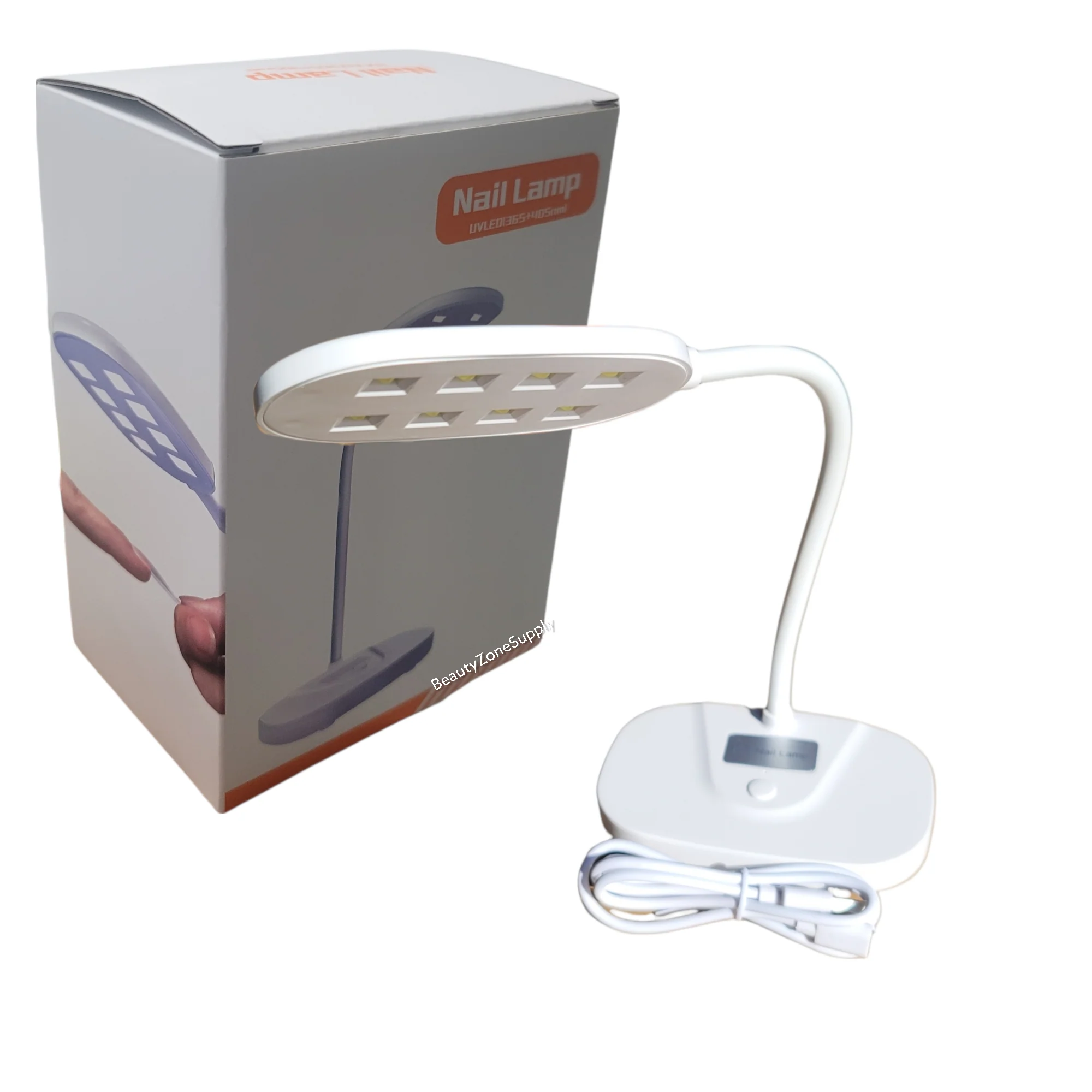 Gel x LED Nail Dryer Curing Desh Lamp USB Rechargeable UV light