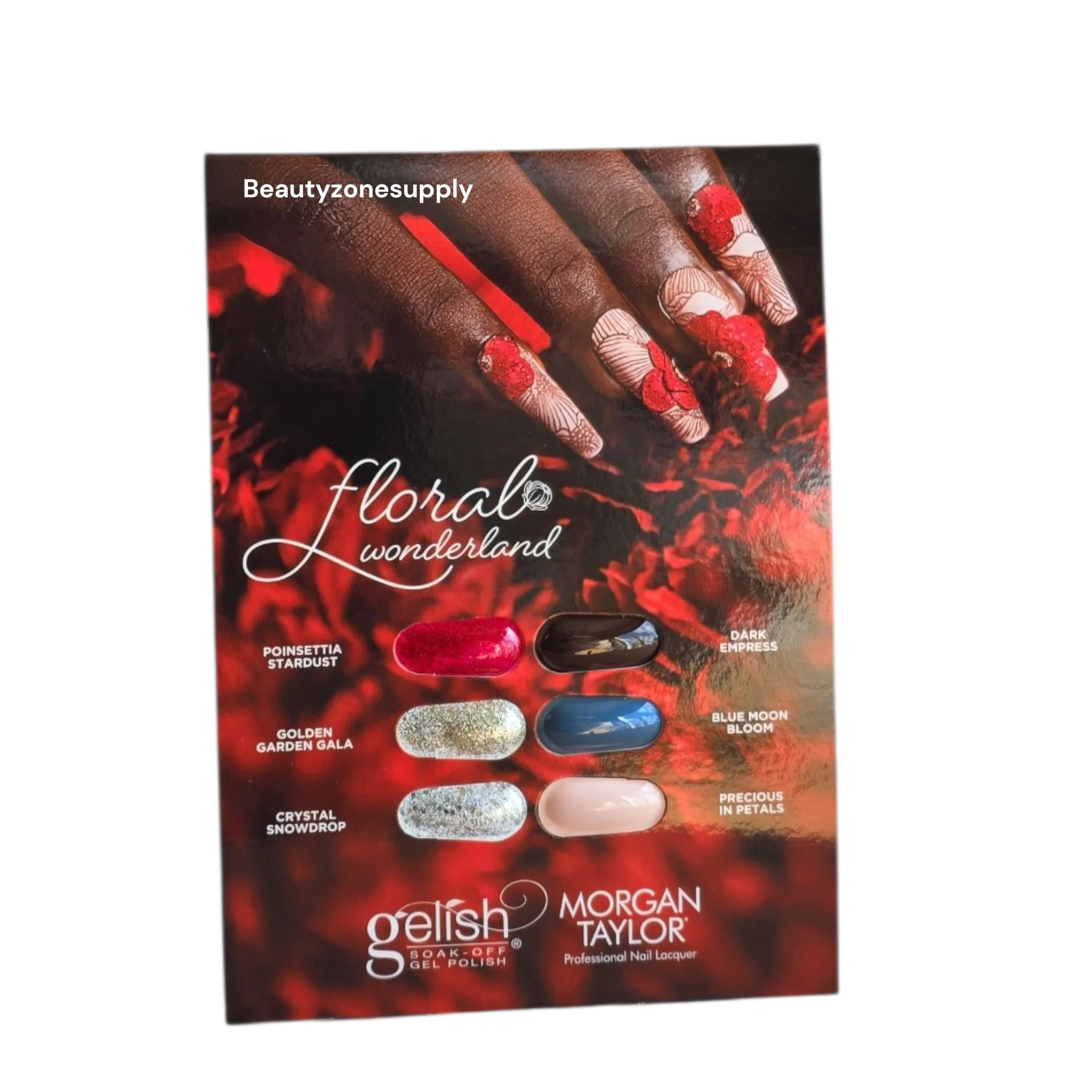 Gelish And Morgan Taylor® Winter 2025 Floral Wonderland Collection Mix 12 pcs 1130111 - Image 4