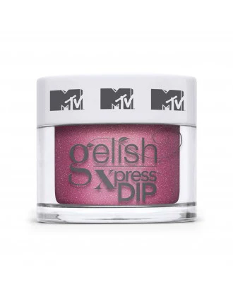 Harmony Gelish Xpress Dip Powder Live Out Loud - Magenta Shimmer 43G | 1.5 Oz #1620386
