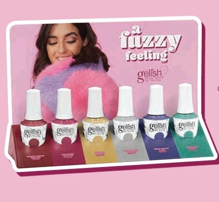 Gelish Gel A Fuzzy Feeling 6PC Display #1130092 - Image 2