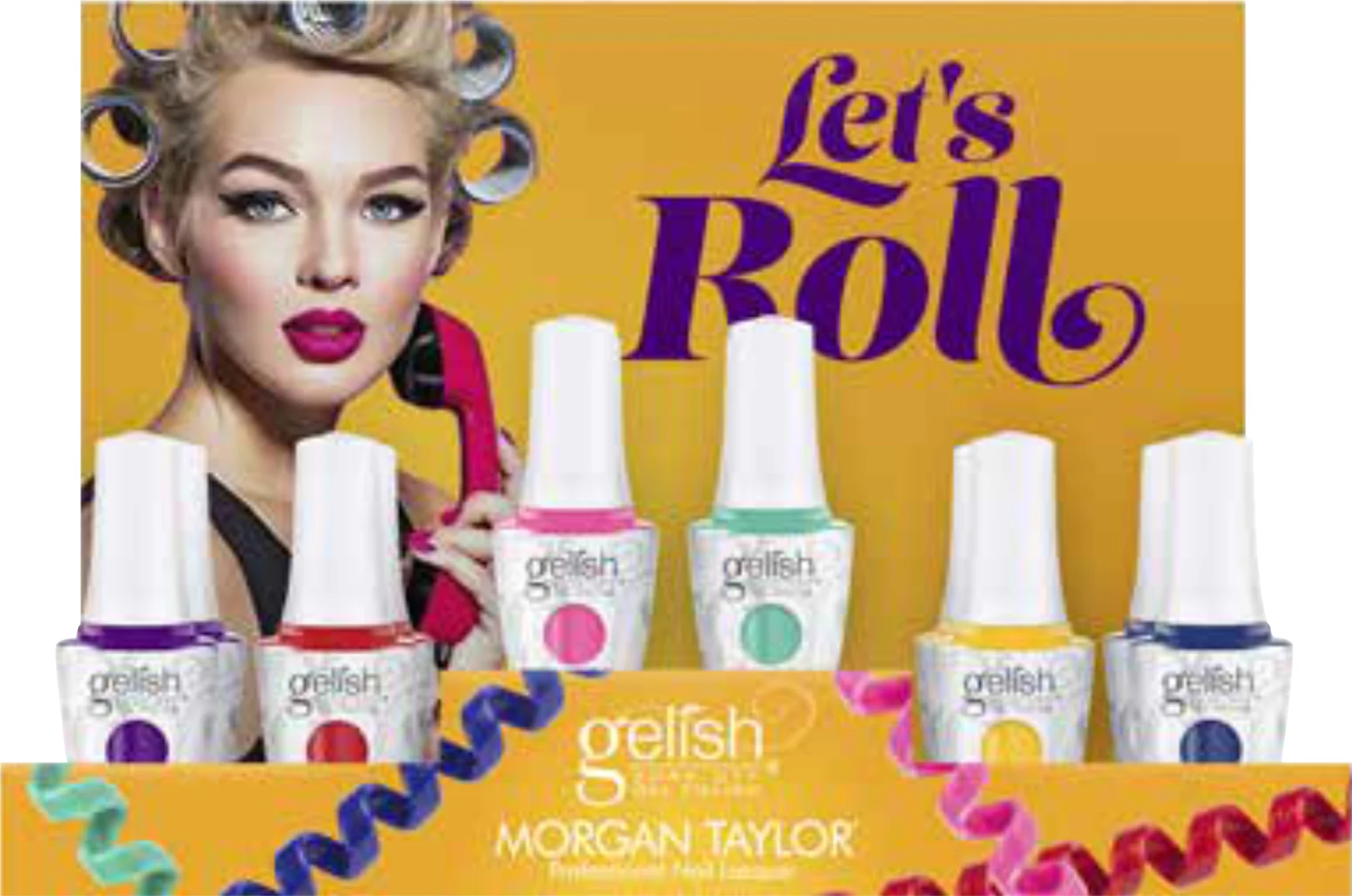 Gelish Soak Off Gel 6 pc Let's Roll collection for Summer 2025 #1130100 - Image 2