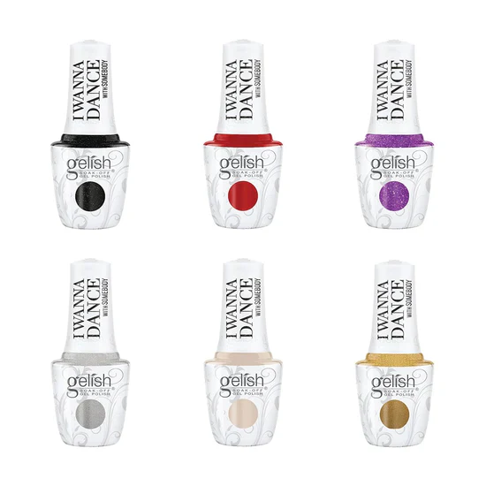 Gelish Soak off Gel Polish 6 pcs Collection I wanna Dance #1130057 - Image 2